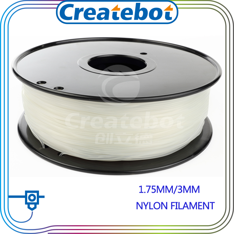 Natural color nylon filament 3d printer PA material 1 75mm 3mm 3d filament nylon filament