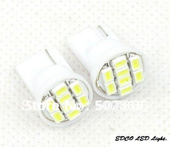   T10 8SMD          / T10 wedge194 168 192 W5W     12 ./