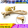 Invisible Flesh Color 3 5mm Plug Lapel Tie Clip Mic Microfone Lapela Lavalier Microphone For Computer