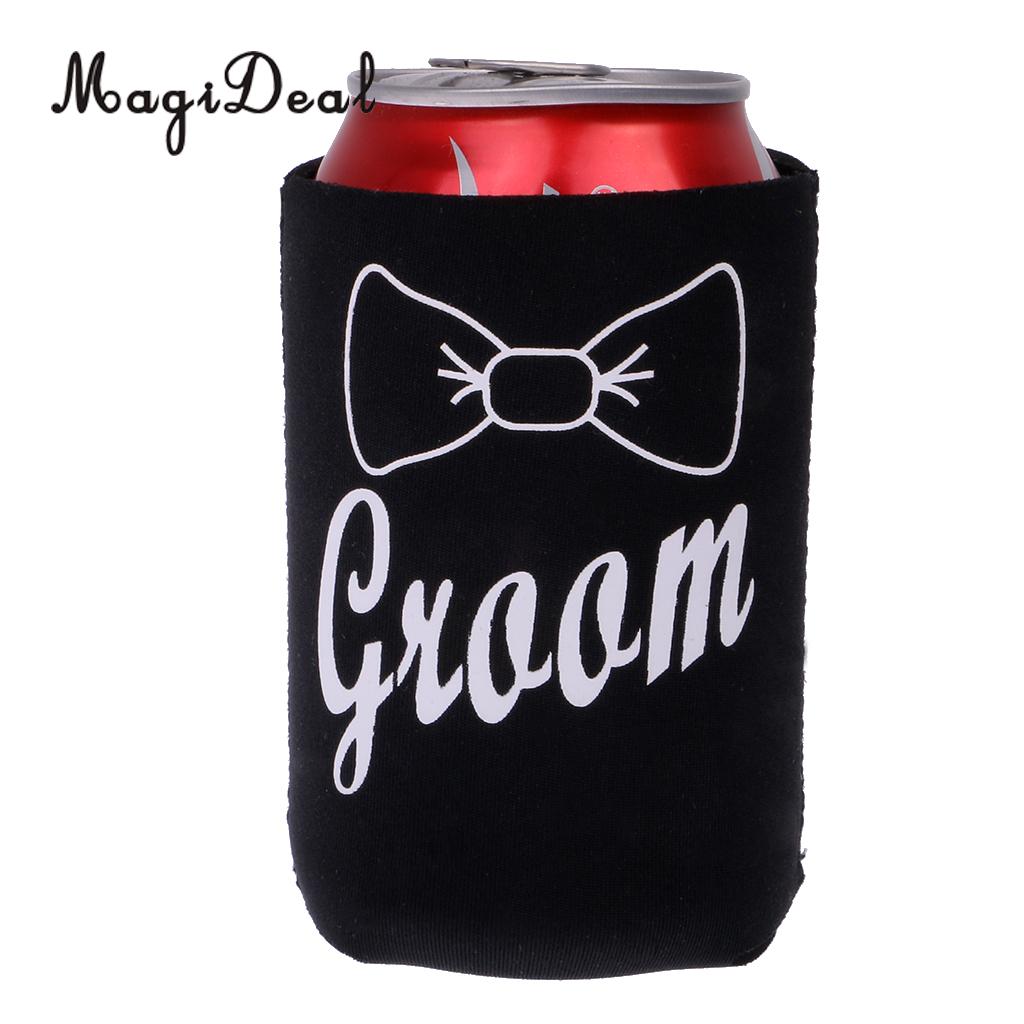Funny Novelty Birthday Gift Joke Beer Can Stubby Holder Mouths Glasses