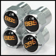 4caps/set mini-type automobile wheel tire tyre valve cap cover with bbs car brands logo emblem badge