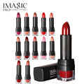 IMAgic 12Color Lipstick Charming Waterproof Maquiagem Long Lasting Matte Nature Makeup Beauty Lips Cosmetic Tools