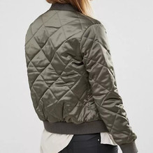 2016 Autumn fashion streetwear Army Green baseball jacket women basic coats Varsity Jacket chaquetas mujer jaqueta feminina