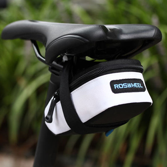 Portable Anti slip Zip Bicycle Bike Saddle Back Seat Bag Outdoor Cycling Bicycle Tail Saddle Bags