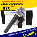 Free Shipping Quality BETA87C BETA 87C Wired Dynamic Microphone Vocal Mic Beta87A Beta 87 A 87A