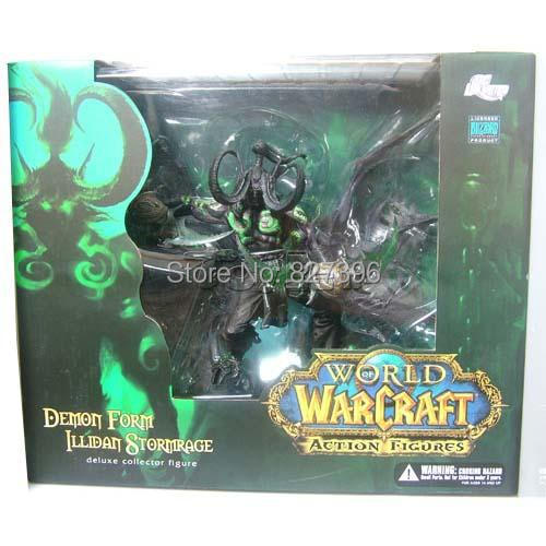 Купить мир warcraft wow Стандартный коллектор фигурки: Иллидан ПВХ ...
