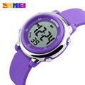 SKMEI Children LED Digital Watch Relogio Feminino Sports Watches Kids Cartoon Jelly Relojes Mujer 2016 Waterproof