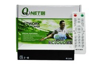2014 Full HD 1080P Set Top Box Support P2P Streaming, Qnet Network Player Arabic IPTV Box HD FIFA14, Free Shipping