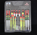 15Pcs lot Fishing Floats sea Fishing floats Assorted size Rubber Material Set Suit Kit Bulk Case