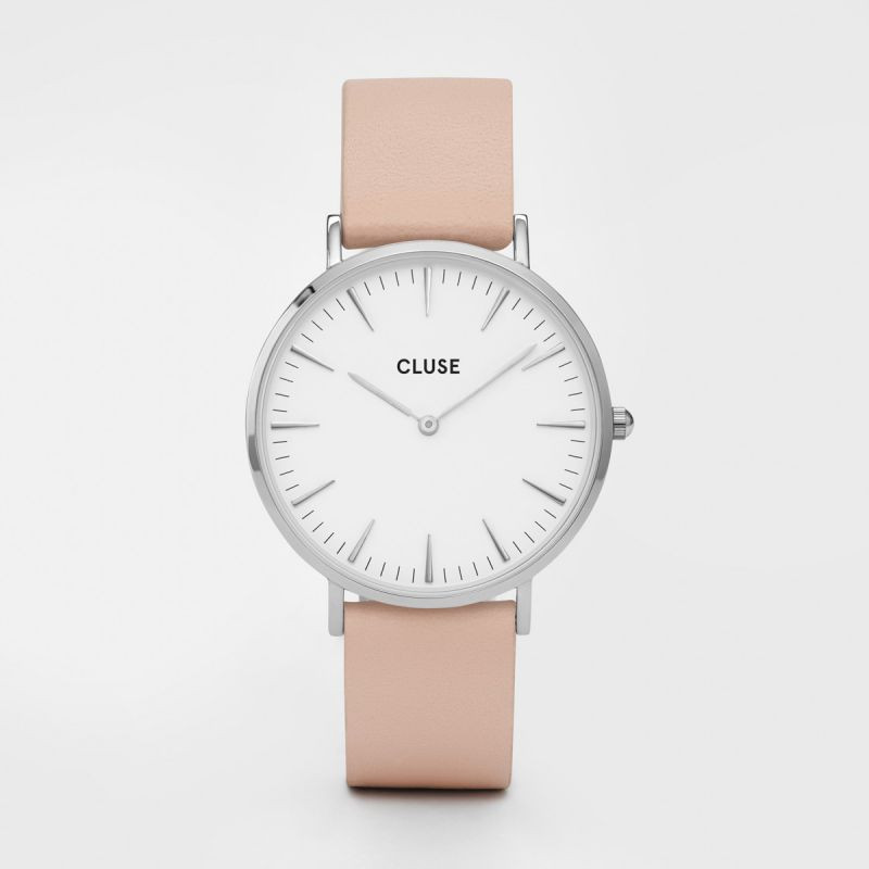 Image of Cluse Quartz-Watch Men Women Famous Brand khaki Leather Band Wrist Watches Relojes Hombre 2016 Montre Homme Erkek Kol Wristwatch