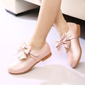 J G Chen Girls Shoes 2016 New Spring Autumn Children Princess Shoes Bowknot High Quality Kids