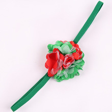 17 Color Chiffon Flower hairband Hair Accessories Baby Girls Lace Headband Baby Infant girl Hair Weave