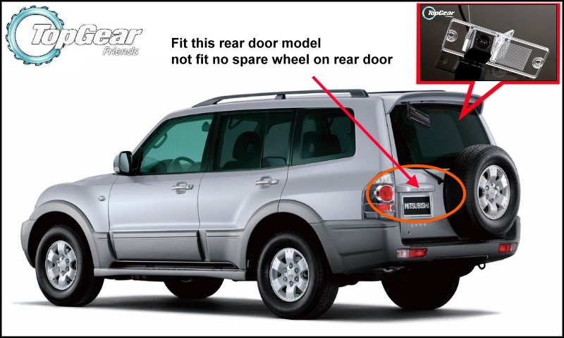 Car Camera For MITSUBISHI PAJERO / Super Exceed Montero Shogun Field Master National High Quality Rear View Back Up Camera | RCA