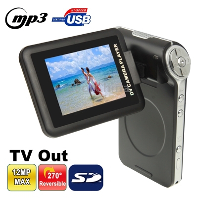 New DV002 3 0 MP 4X Zoom Cheap Portable Digital Video Camera with 2 4 inch
