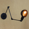 Rural home textile decoration Cafe American Nordic restaurant bedroom bedroom place art Wall lamp