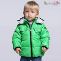 Baby toddler s kids brand outerwear boys girls hooded cotton padded jacket children spring autumn lightweight