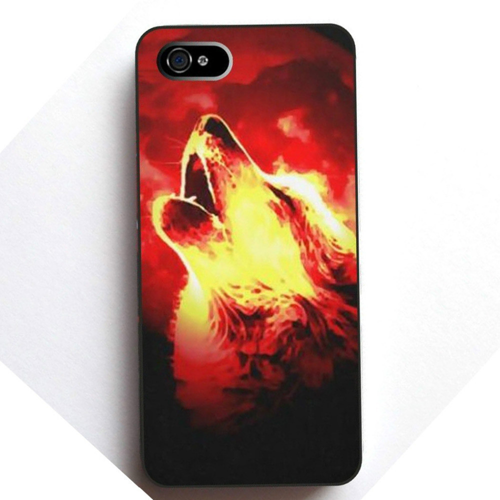Animal-Wolf-Roar-Case-for-Iphone-4-4S-5-5S-5C-6-Plus-for