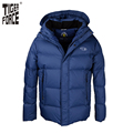 TIGER FORCE Brand Men Winter Down Jacket 70 White Duck Down Thick Down Coat Parka European