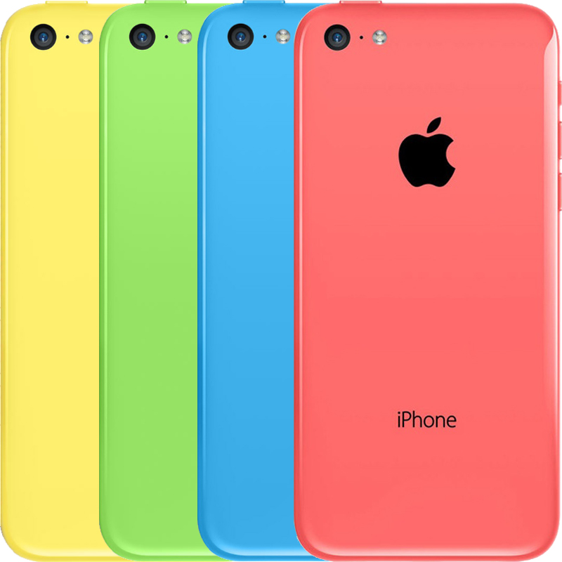 Original Apple iPhone 5C Unlocked Mobile Phone 32GB Dual-Core IOS 8 Retina 4.0" IPS 1GB 8MP 1080P GPS WIFI 3G WCDMA Smartphone
