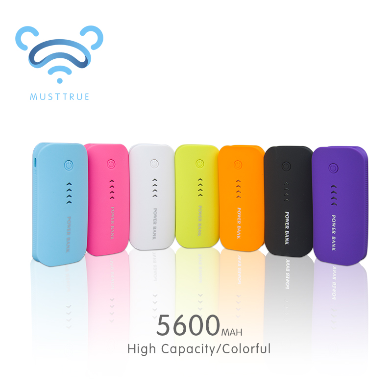 Image of Power Bank 18650 5600mAh USB External Mobile Backup&protable charger Powerbank Battery for iPhone mobile Phone Universal Charger