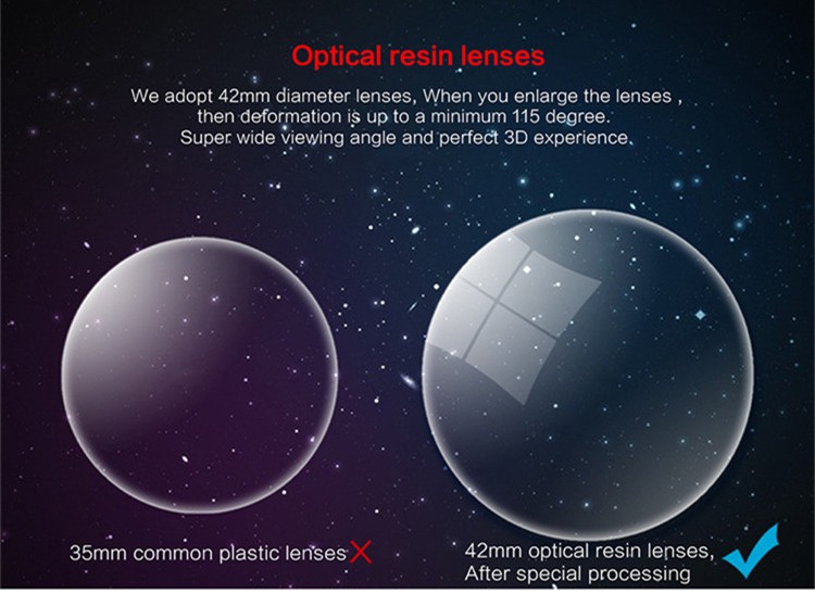 2016 New VR Self-Model Polarized Google Oculus Rift Cardboard Virtual Reality DK2 Gear 3D Glasses for 4.0-6.0 inch Smartphone (17)