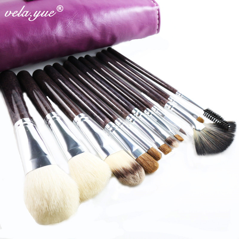 12pcs set Makeup Brushes Set Soft and Dense Nature Hair Makeup Tools Kit Premium Full Function