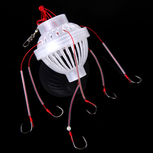 New 2014  Fishing Tackle Sea Fishing Box Hook Monsters with Six Strong Fishing Hook