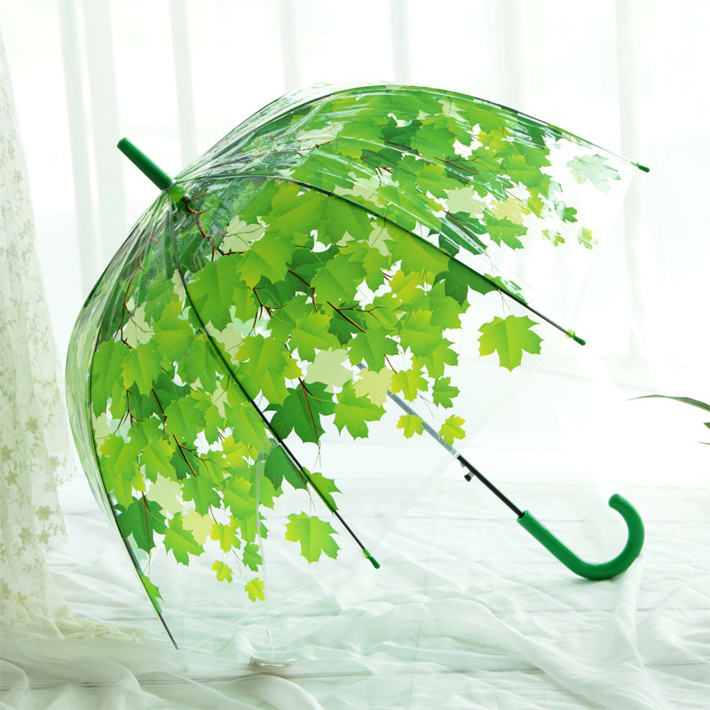 woman umbrella 2015 Creative fresh PVC Transparent...