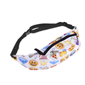 Emoji 3D Printing running belt motorcycle leg bag Zohra Fashion New 2016 Hot Now Money Pouch
