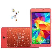 7 Inch Android Tablets pc 3G Phone Call WiFi GPS Bluetooth Color Phone with Leather Case