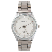 Limited apresuraron ginebra Reloj de cuarzo Hombre Reloj correa de acero inoxidable cristal de primeras marcas analógico para Hombre relojes Reloj Hombre