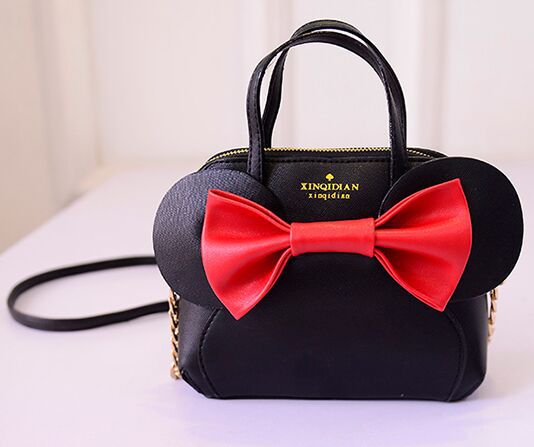 Bow ears handbag exclusive design new fashion shoulder diagonal bags cute girls love high quality brand