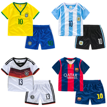 Thin breathable baby football set child 2015 children s clothing clothes twinset male child sports set