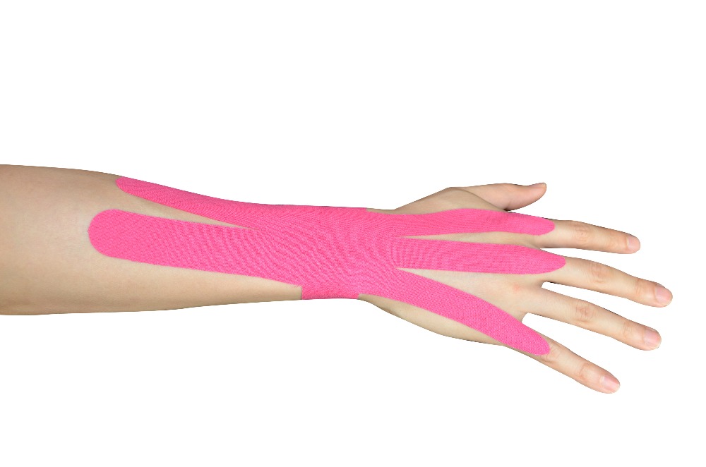 Macure Pre Cut Kinesiology Tape for Wrist Sports Support Muscle Tape
