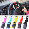 Universal Car Steering Wheel Mobile Phone Holder Stand Bracket for iPhone Xiaomi Samsung Huawei Meizu Width