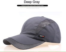 2015 spring summer QUICK DRYING outdoor fish hat casquette chapeu casual sports mesh Tennis golf Baseball