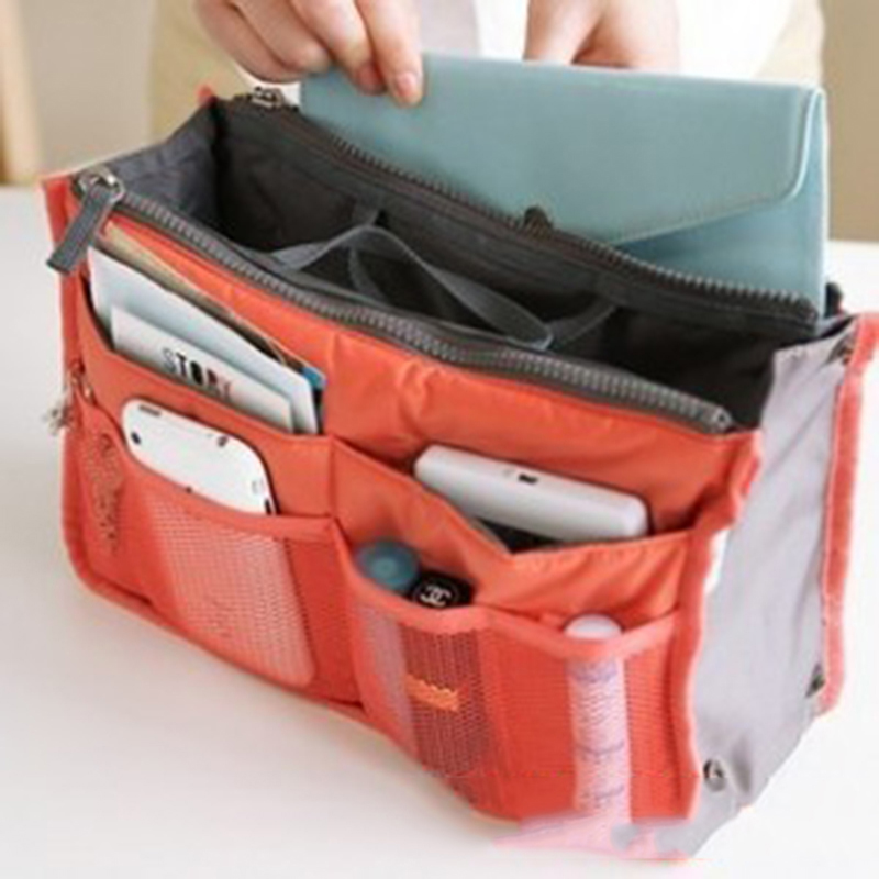 Image of transparent Case Bag Large Capacity Portable Makeup storage travel women bolsa bolsos mujer bags Brand New BG181