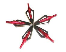 3pcs new steel broadheads screw thread 0 8 cut archery 100 grain arrow head
