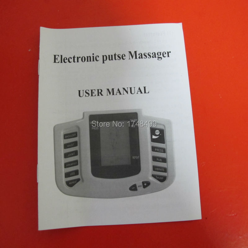 Electronic Putse Massager User Manual     -  2