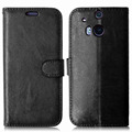 Luxury Retro Filp Wallet With Card Holder Stand PU Leather Case For HTC ONE M8 Phone