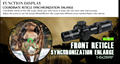 Free shipping High quality Tactical 1 6x28 IRF Rifle Scope For Hunting Airsoft Gun Riflescope BL4198