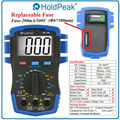HoldPeak HP 37A Mini Digital Multimeter AC DC Tester with Temperature Resistance and Battery Test