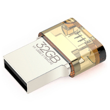 Original Eaget V8 Otg Usb Flash Drive 32GB Usb 2 0 Micro Usb Double Plug Mini