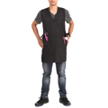 80X66cm Net Yarn Barber Hairdressing Work Clothes Pro Salon Barber Hairstylist Cloth Hairdressing Hair Cutting Apron