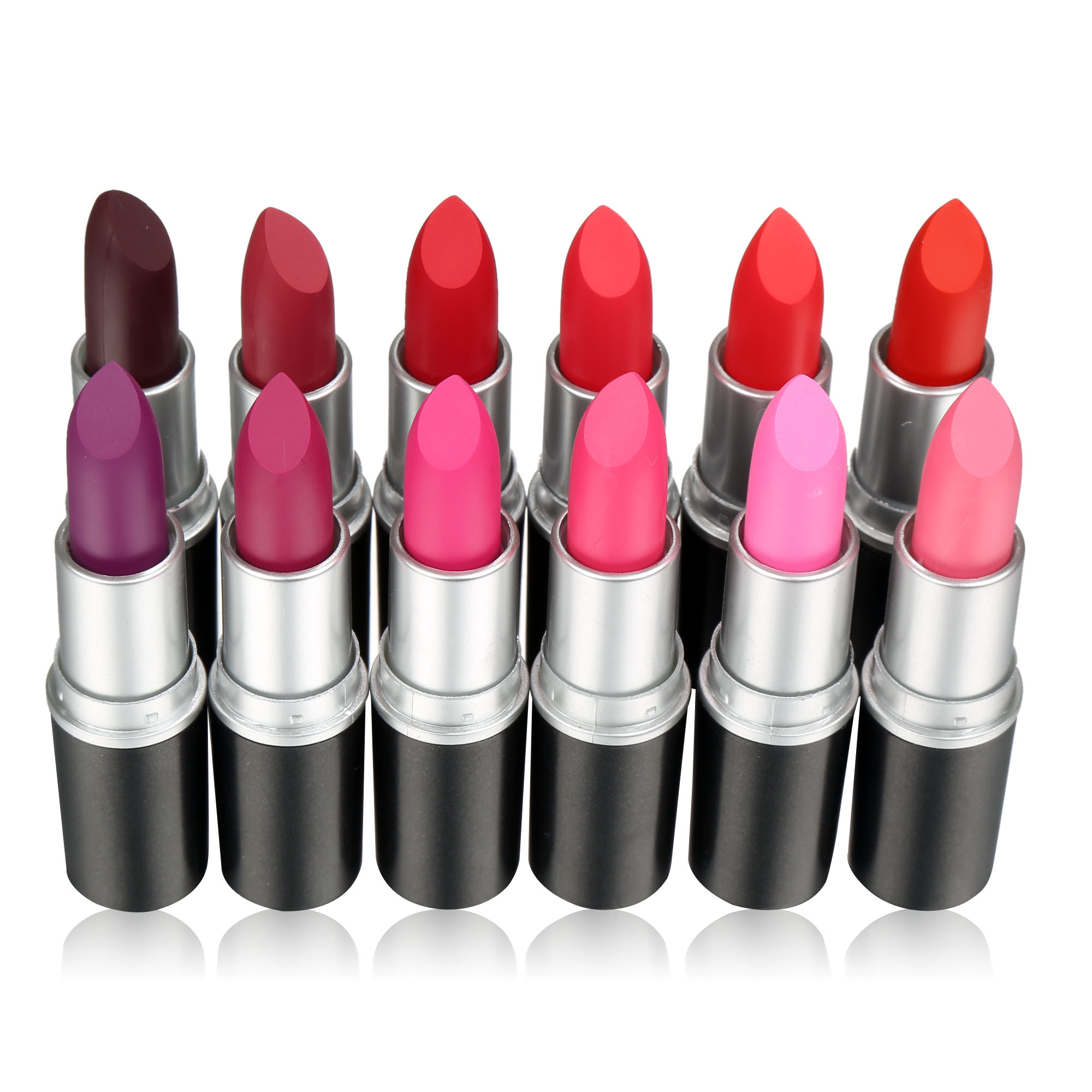 Image of Fashion 1pcs 12 Charming Color Waterproof Lipstick Long Lasting Matte Lipstick Makeup Beauty Lips Cosmetic Lipsticks $k