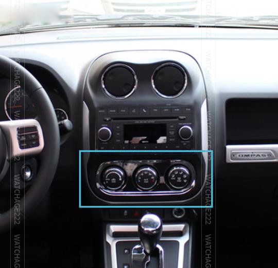 Chrome accessories for jeep compass #3