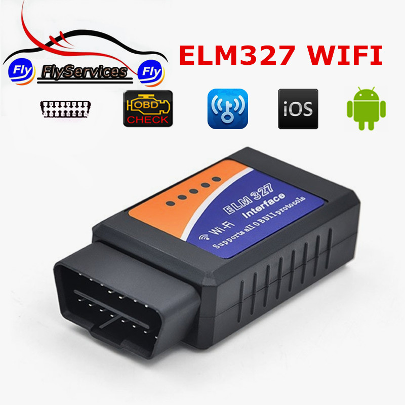 2016    -wifi ELM327 OBD2      ELM 327 WIFI OBDII Dignostic  