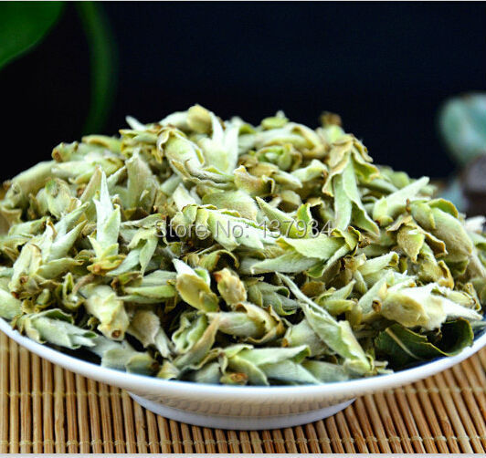250g China Raw Puer Puerh Tea Wild White Bud Chinese Naturally Organic Sheng Pu er Tea