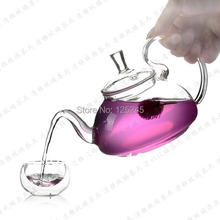 1 heat resistant glass teapot 600ML 6 double wall tea cups 50ML 1 teapot warmer 8pcs