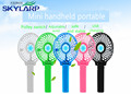 New Mini handheld portable small fan Removable battery USB small energy saving mute small electric fan